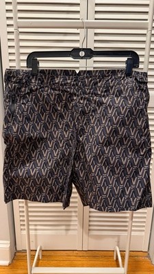 Aman Resorts Designer Monogram Swim Short Men s Size XL Made In Italy