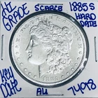 1885 S MORGAN SILVER DOLLAR AUTHENTIC HI GRADE U.S. MINT COIN RARE KEY DATE 7498