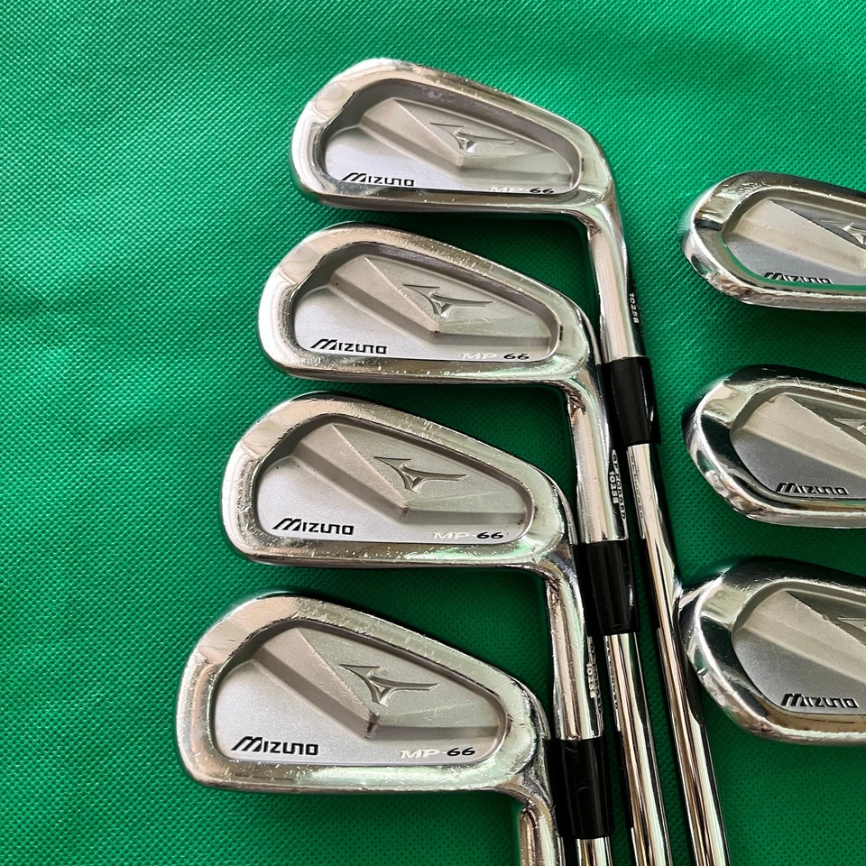 Mizuno MP-66 Iron Set 7pcs 4-Pw Flex S Stiff N.S.Pro Modus Tour 105 Golf Clubs - Image 3 of 4