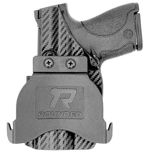 Smith & Wesson M&P SHIELD Plus Paddle Holster (Optic Ready) - Rounded Gear - Picture 2 of 6