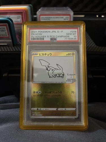 Pikachu - 208/S-P (Yu Nagaba) 208 Miscellaneous Cards & Products Reverse Holo