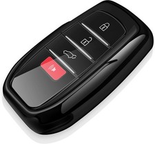 For Toyota Key Fob Cover Soft Case For 2025-2026 Camry4runner2021-2026 Black For Toyota Key Fob Cover Soft Case For 2025-2026 Camry4runner2021-2026 Black