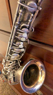 Conn New Wonder Saxaphone C Melody Soprano 1914 Docs/Case
