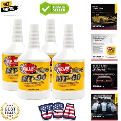 Red Line MT-90 75W-90 GL-4 Manual Transmission and Transaxle Lubricant MTL- 1...