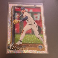 2025 Topps Series 1 Celebration - Bobby Witt Jr. Confetti Foil Parallel