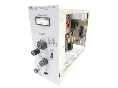 Hewlett Packard 3703A Group Delay Detector Untested (nice)