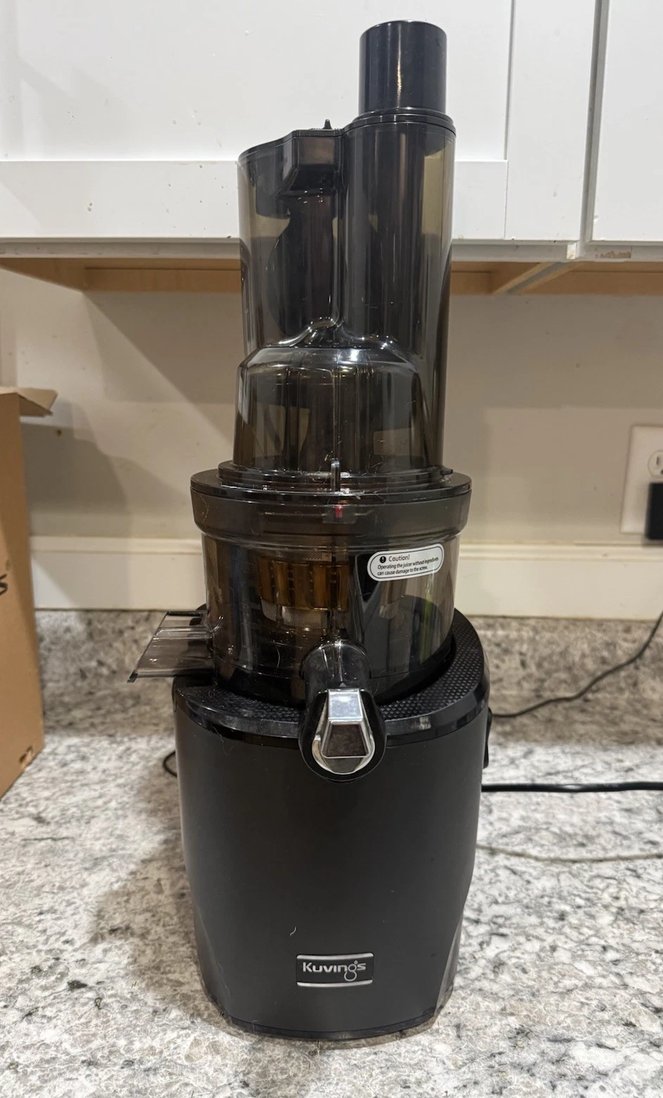 Kuvings REVO830 Slow Juicer Black 240W All Accessories + Added Citrus Juicer