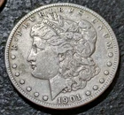 1901-S $1 Silver Morgan Dollar SEMI KEY DATE COIN FINE 90% Silver Coin