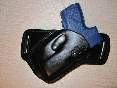 KAHR PM9 & CM9  WITH CT LASER FORMED ,SOB, OWB BELT HOLSTER,  ULTRA SLIM DESIGN