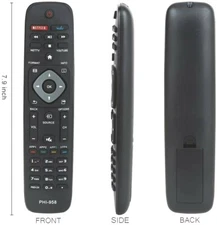Universal Remote for Philips TV 65PFL5604 43PFL5604/F7 50PFL5604/F7 65PFL5504/F7