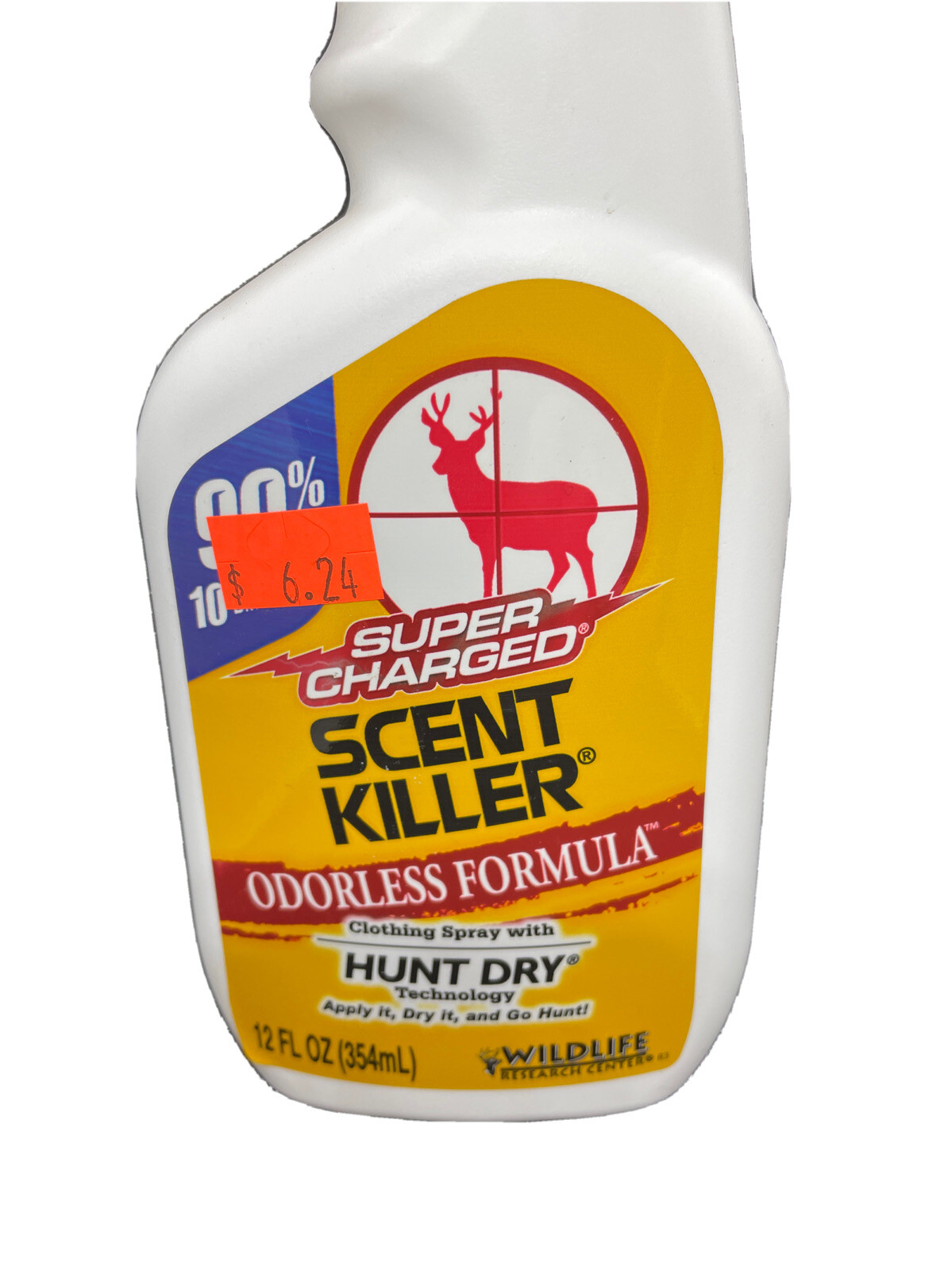 Wildlife Research Super Charged DEER Scent Killer Odorless Formula 12oz