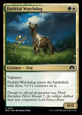 Faithful Watchdog Light Play, English Magic the Gathering MTG Modern Horizons 3