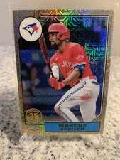 2022 Topps 1987 Topps Chrome Silver Pack Series 1 Mojo Marcus Semien #T87C-70