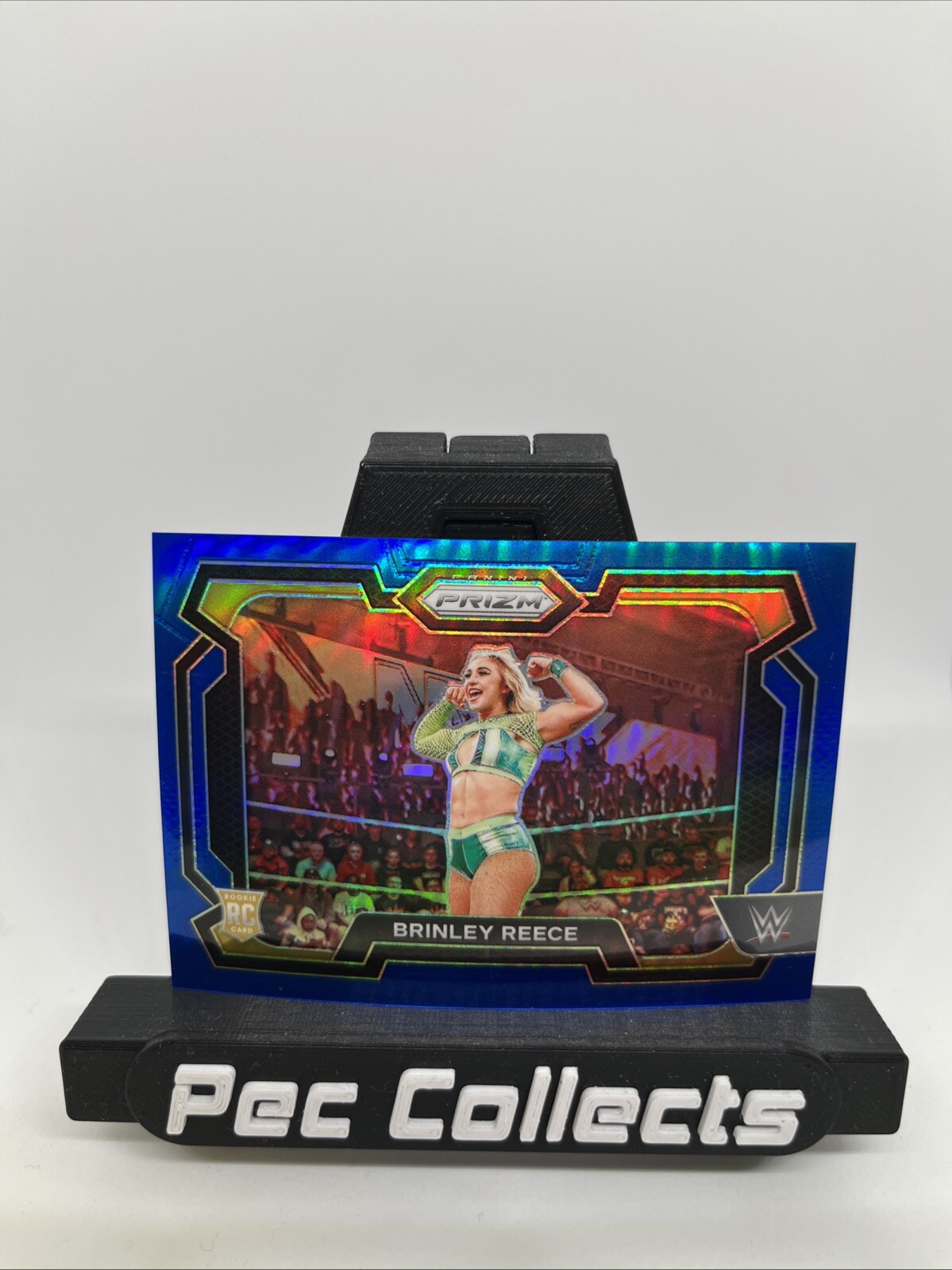 2024 Panini Prizm WWE Brinley Reece Blue Prizms #079/199 No. 36