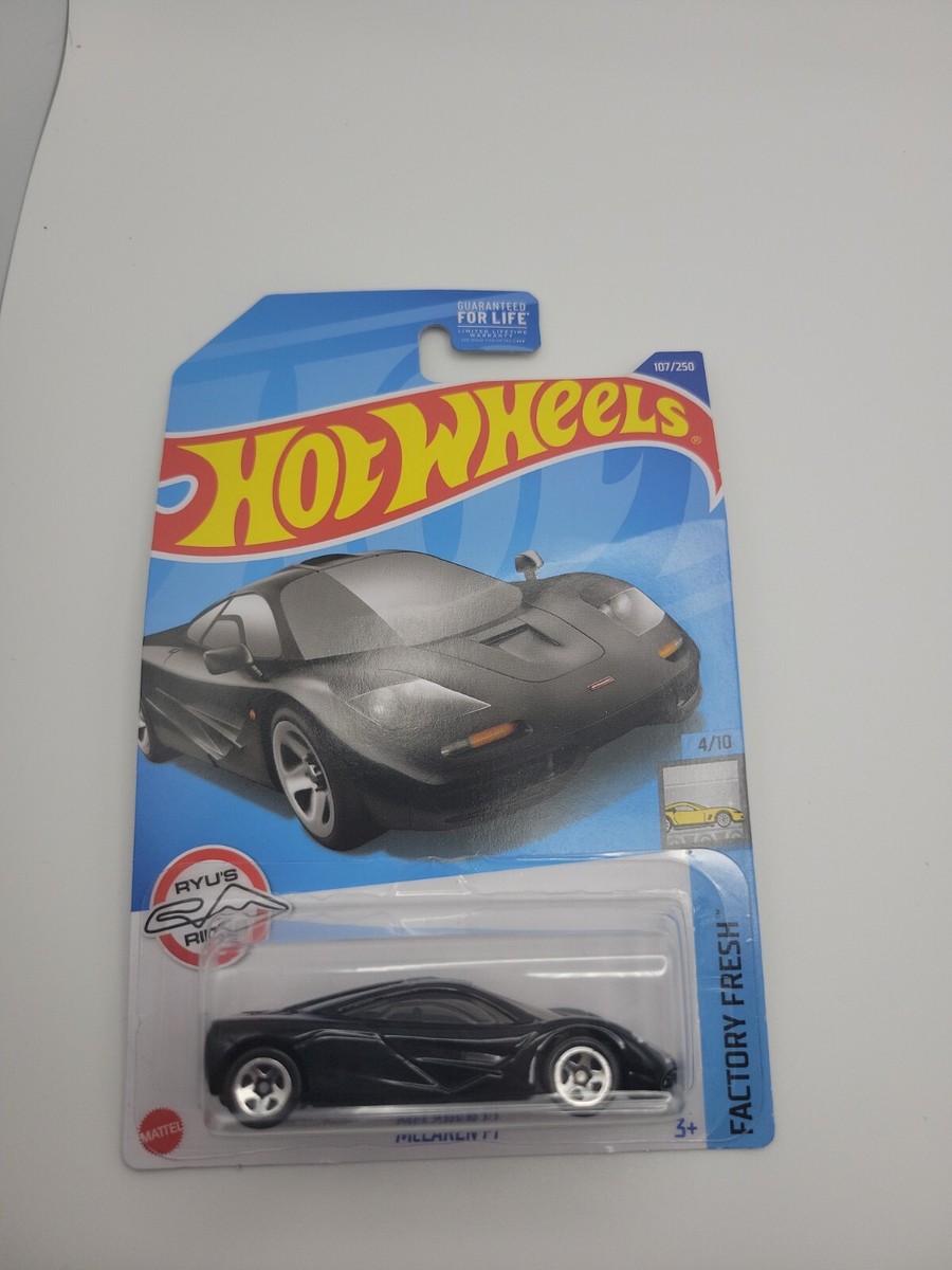 Hot Wheels McLaren F1 – HW Exotics Modellauto Auf Short Card – Grau, Mattel 2021