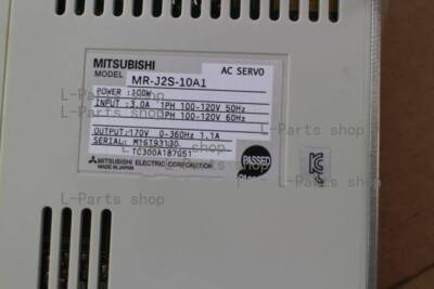 MITSUBISHI MELSERVO MR-J2S-10A1 Servo Drive Amplifier