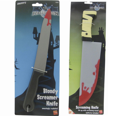 BLUTIGES MESSER - bloody screamer - Mörder - Waffe - Killer - irr - abschlachten