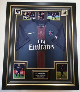 kylian mbappe signed jersey