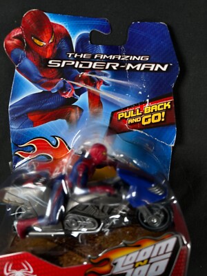 The Amazing Spider-Man Zoom N Go Spider Cycle Vehicle (Damaged