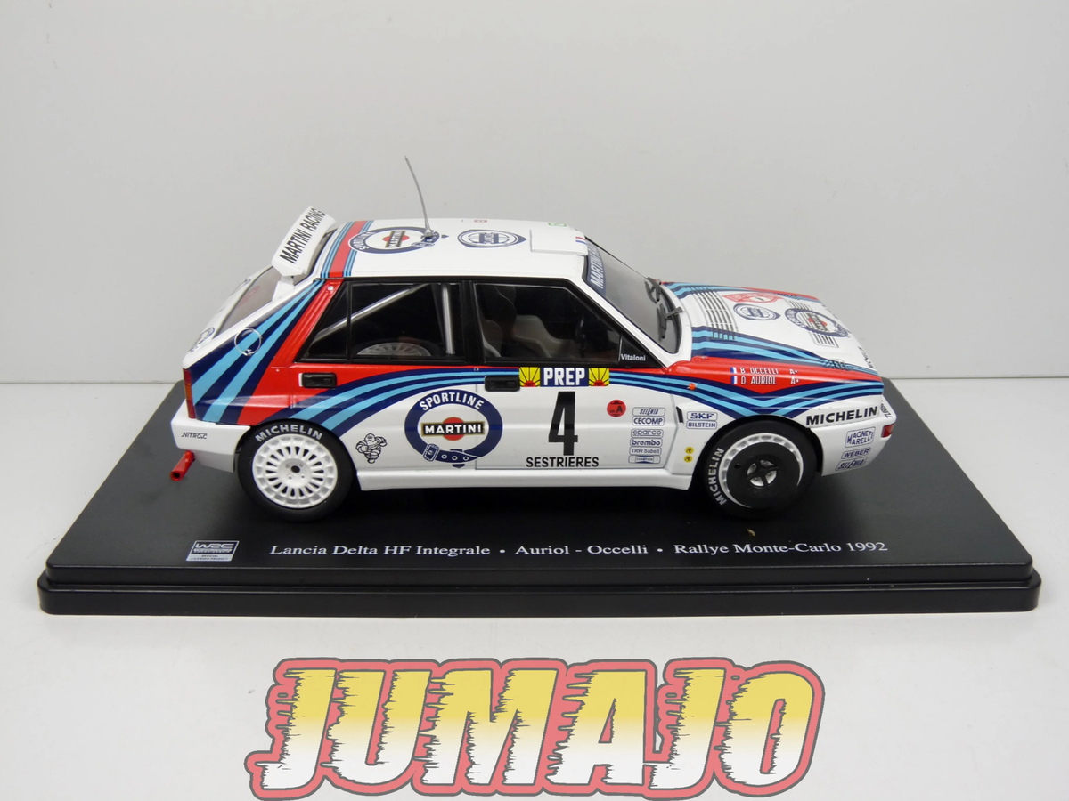 Lancia - Delta HF Integrale Madère Rally 1989 - Modèle Presse - 1/43