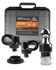 60692 Puck System Gooseneck Hitch Ball Kit with Box, Fit for 2013-2025 Ford F...