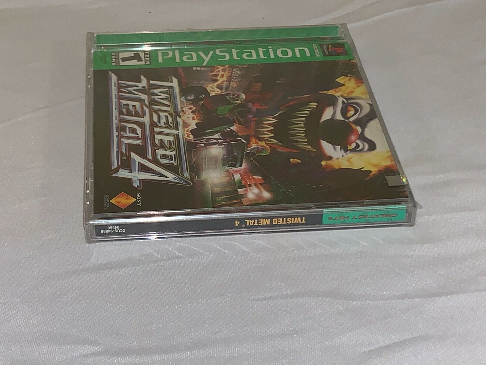 1999 PS1 Playstation Twisted Metal 4 Factory Sealed Greatest Hits VGA/WATA  Ready 711719456025