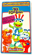 Muppet Babies: Yes, I Can Learn (VHS, 1995) Jim Henson's Preschool Coll'n - NEW