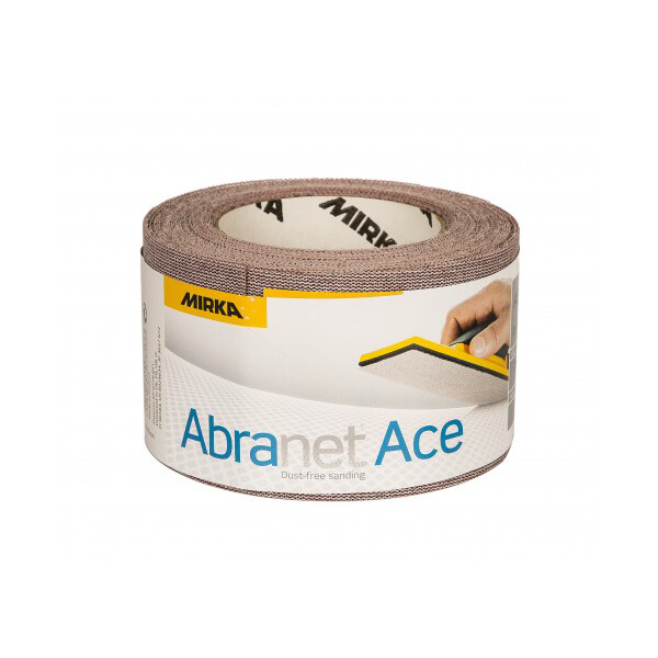 Mirka Abranet Ace P180 Rotolo 75mm x 10m - Levigatura Professionale