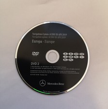 2019 Mercedes NTG2.5 Audio 50  Sat nav disc  Europe Navigation DVD 2