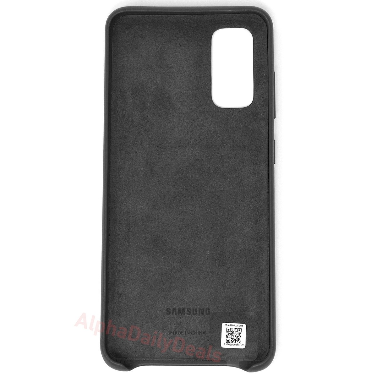 Genuine Samsung Leather Back Cover Case for Galaxy S20 5G - Gray