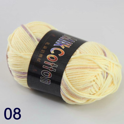 Sale 1ball x 50g New Soft Cotton Baby Hand dyed Wrap Shawl Scarf Knitting Yarn - Picture 18 of 33
