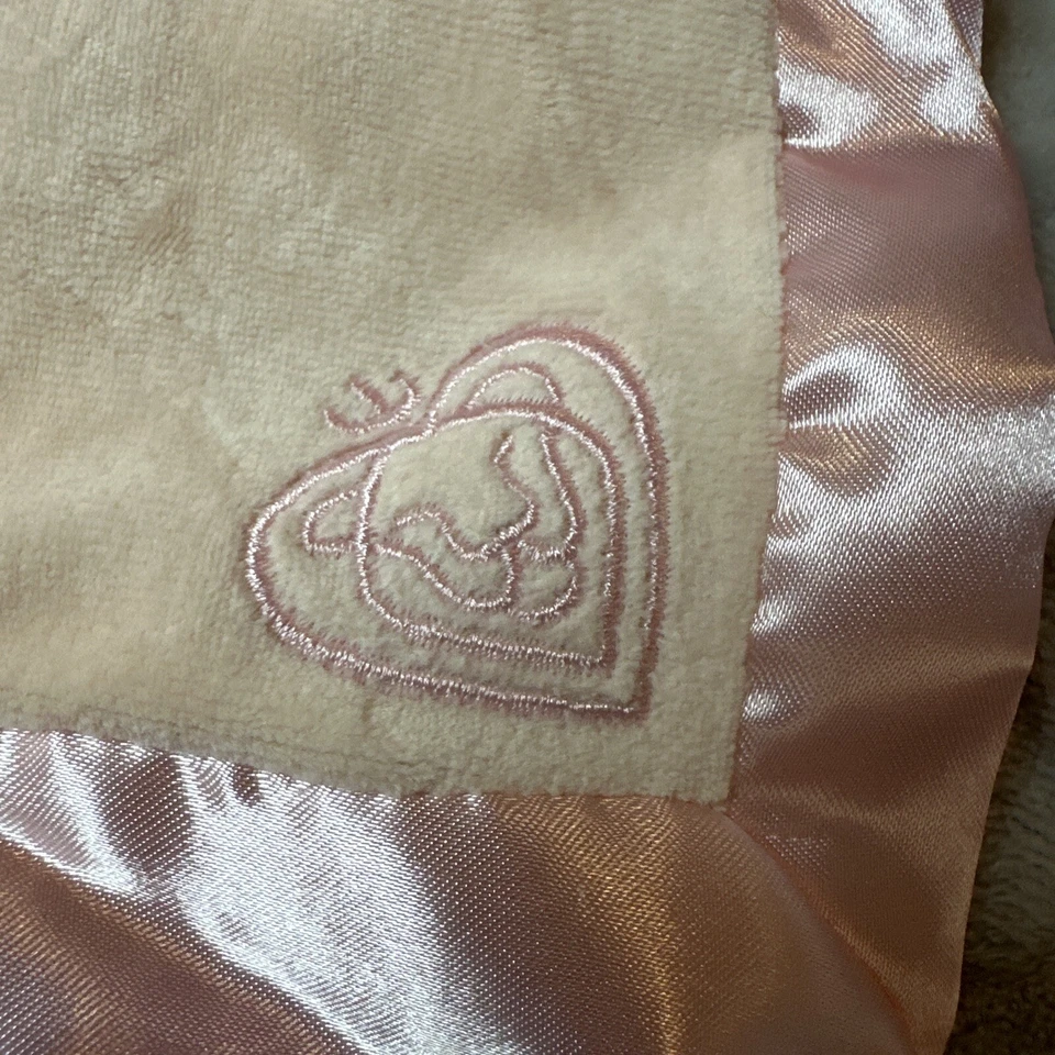 Manta de seguridad Prince Lionheart de repuesto rosa Silkie Lovey No Bear Foto 2 de 4