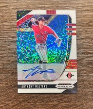 2020 Prizm Draft Anthony Walters White Sparkle Autograph 1/1 SDSU Aztecs Rookie