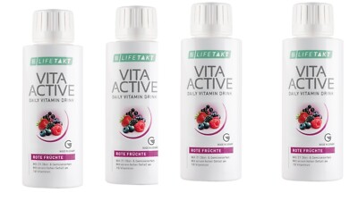 4x LR Vita Active Rote Früchte 80301-401 Bio natürlich Multivitamin Frucht Vital