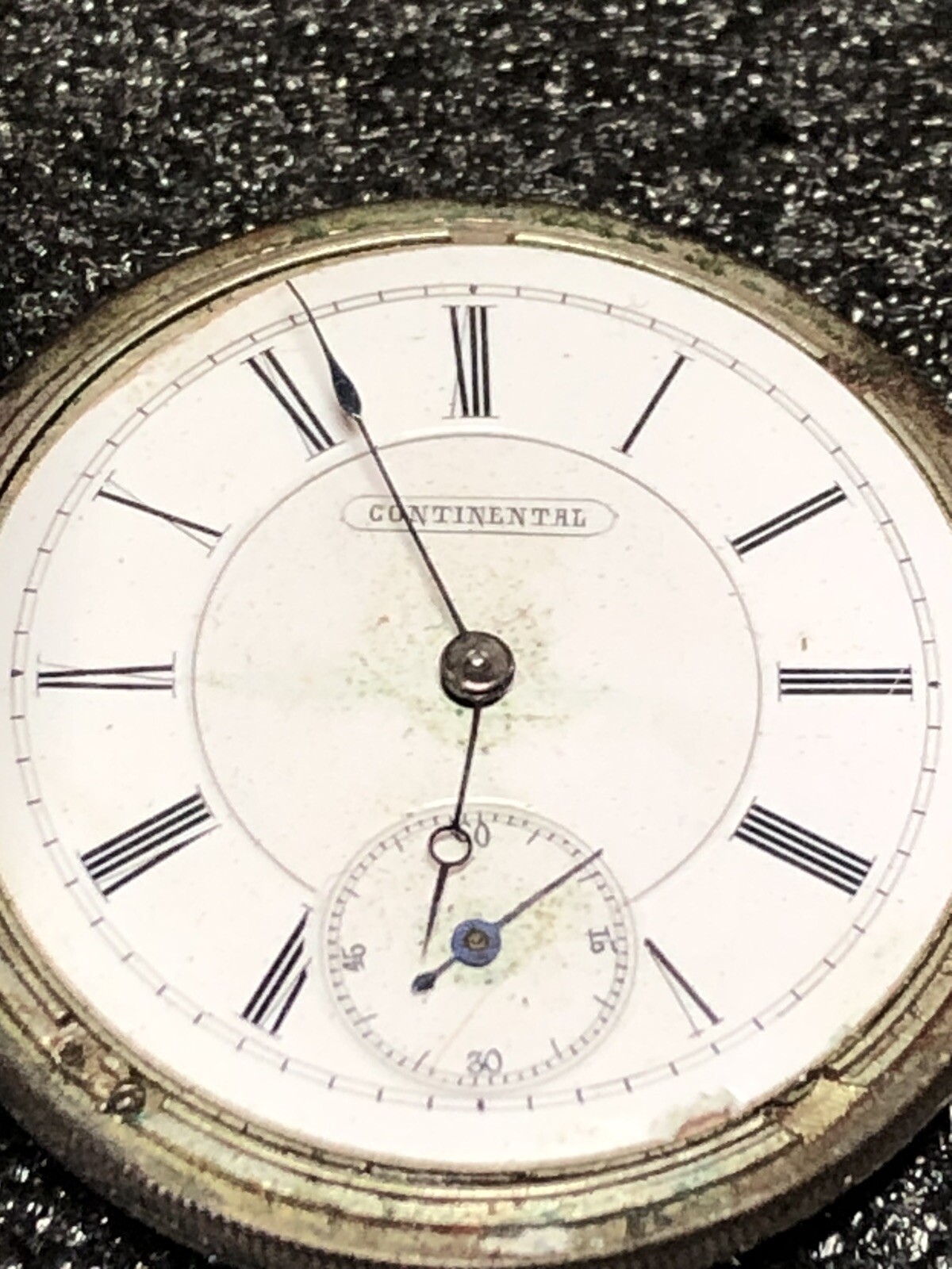 Vintage 800 Solid Silver Continental For Parts - image 2