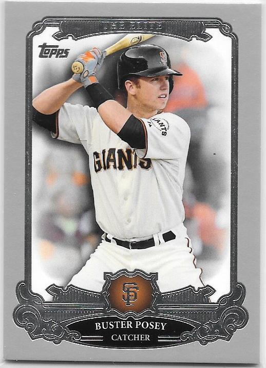 2013 Topps Baseball  BUSTER POSEY (Giants) **The Elite** TE-14