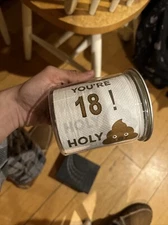 Holy Poop Your 18! Toilet Paper