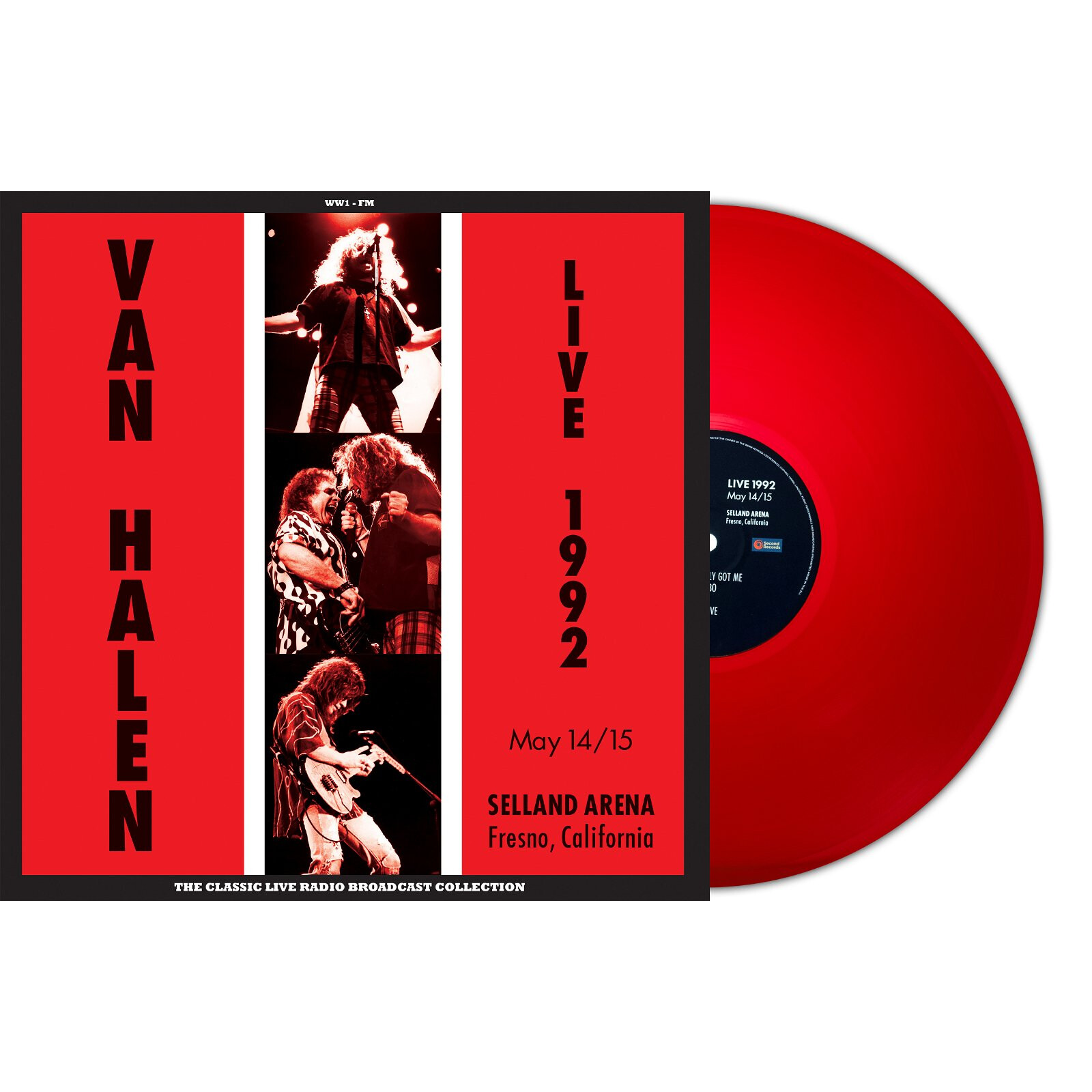 Van Halen - Selland Arena Fresno Ca 14Th And 15Th May 1992 (Coloured Vinyl)