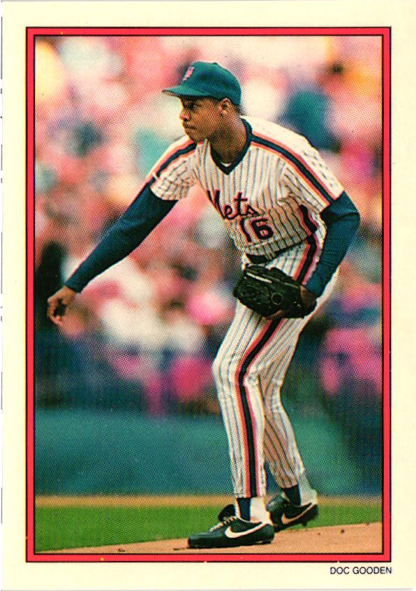 1990 Topps Mail-In Glossy All-Star Dwight Gooden #23 Collector's Edition