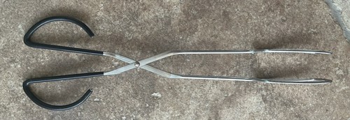 BBQ Stainless Steel Scissors Tongs 38cm/15”
