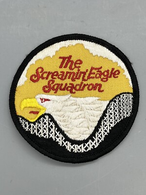VTG The Screamin  Eagle Squadron Patch