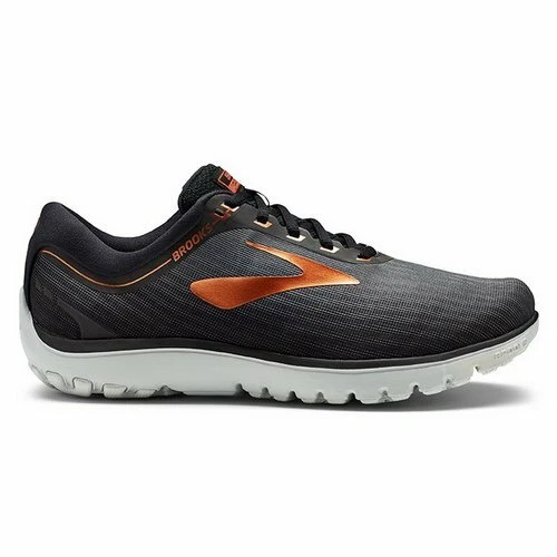 Brooks PureFlow 7 D Width Dark Grey Black Bronze Men Running Shoes  1102751D045 | eBay