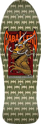 Powell Peralta BONES BRIGADE Steve Caballero DRAGON AND BATS Skateboard GREEN