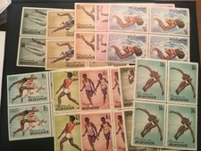 ICOLLECTZONE  Burundi 101-110 Olympics  VF NH blocks