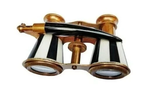 Lorgnons En Laiton De L'Opéra Antiques Vintage - Photo 3/4