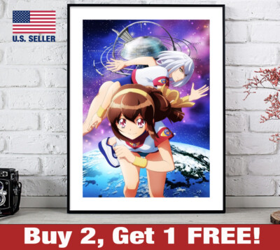 Battle Athletes Poster 18'' x 24'' Print Anime Wall Art Battle Athletess Restart 1