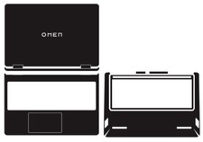 Carbon Vinyl Sticker Skin Cover Decals for HP OMEN 11 16-ap0094A 16" Laptop