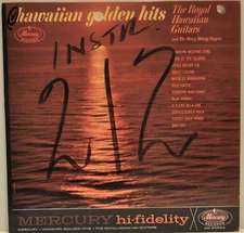 THE ROYAL HAWAIIAN GUITARS  "Hawaiian Golden Hits"   Vinyl LP   Mercury MG-20693