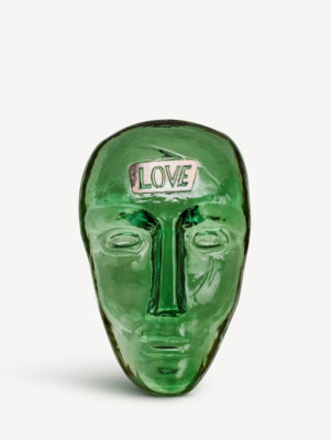 Kosta Boda Skulptur COMPANION LOVE BV AC-23, Kristall-Glas, B. Vallien, klein