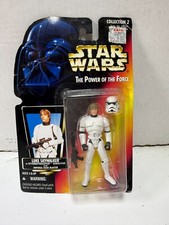 Luke Skywalker Stormtrooper Disguise Star Wars POTF 1996 Red Card